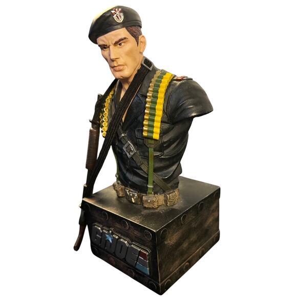 GI Joe Limited Edition Palisades Flint Mini Bust No. 229 of 1200 - Picture 3 of 6